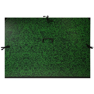 CF KARTONASTA MAPA ANNONAY ZELENA Z VRVICO IN ROČAJEM 75 X105 CM