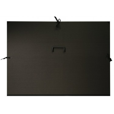 CF ČRNA KARTONASTA MAPA S TRAKCEM IN ROČAJEM 75 X 105 CM
