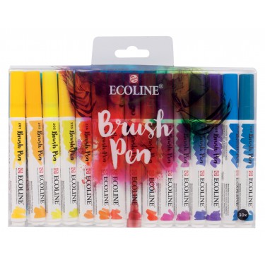 ECOLINE BRUSHPEN, SET 30