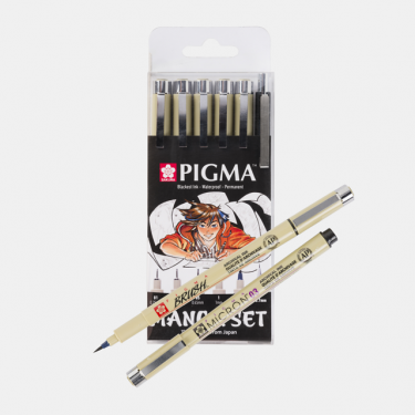 PIGMA MANGA SET 6