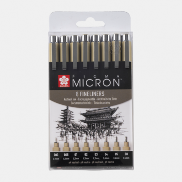 PIGMA MICRON SET 8 