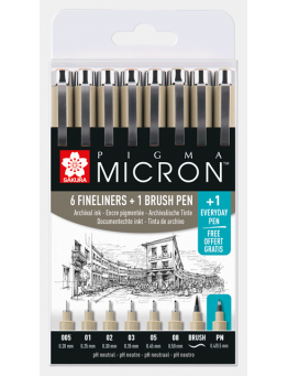 PIGMA MICRON SET 7+1