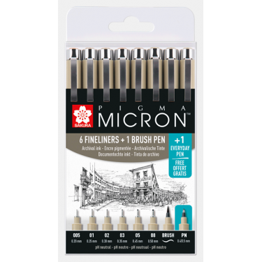 PIGMA MICRON SET 7+1