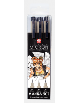 PIGMA MANGA SET 3