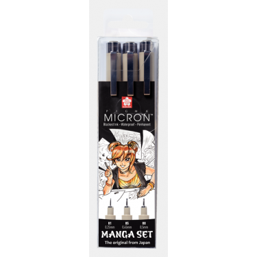 PIGMA MANGA SET 3 PIGMA MANGA SET 3