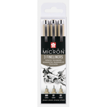 PIGMA MICRON DESIGN SET 3