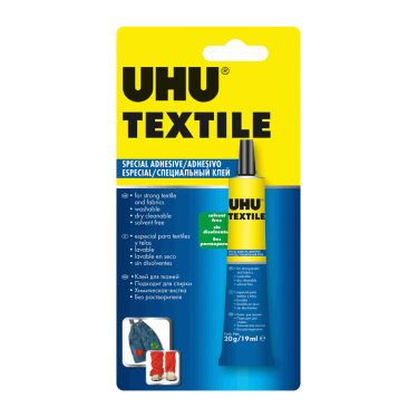 UHU LEPILO ZA TEKSTIL, 19 ml UHU LEPILO ZA TEKSTIL, 19 ml
