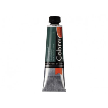 COBRA ART 40ML CHROM.OX.GREEN Cobra oljne barve na vodni osnovi COBRA ART 40ML CHROM.OX.GREEN