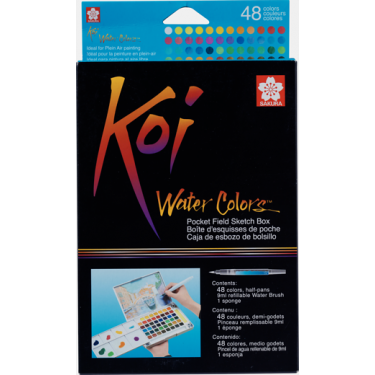 KOI WATER COLORS SET 48