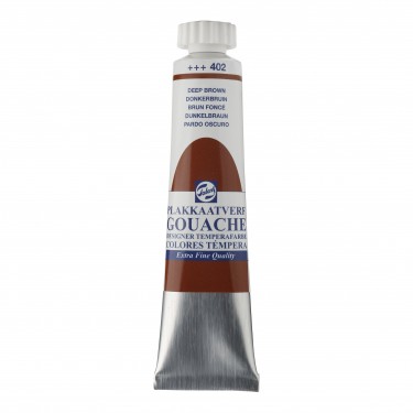 GOUACHE 20ML DEEP BROWN
